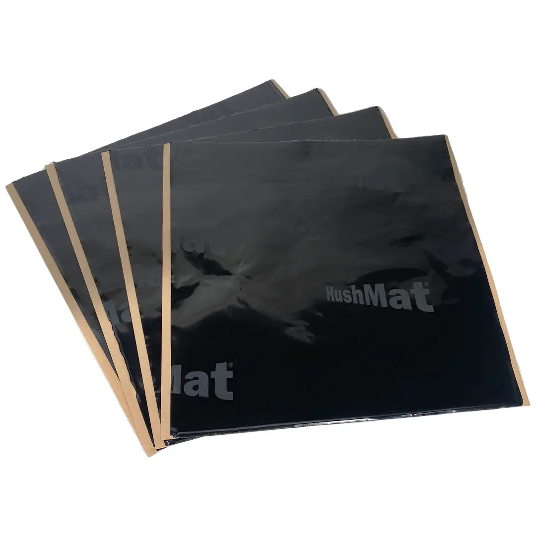 HUSHMAT Multi-Use KT Stealth Black Sound Deadening Mat (Part #10150)