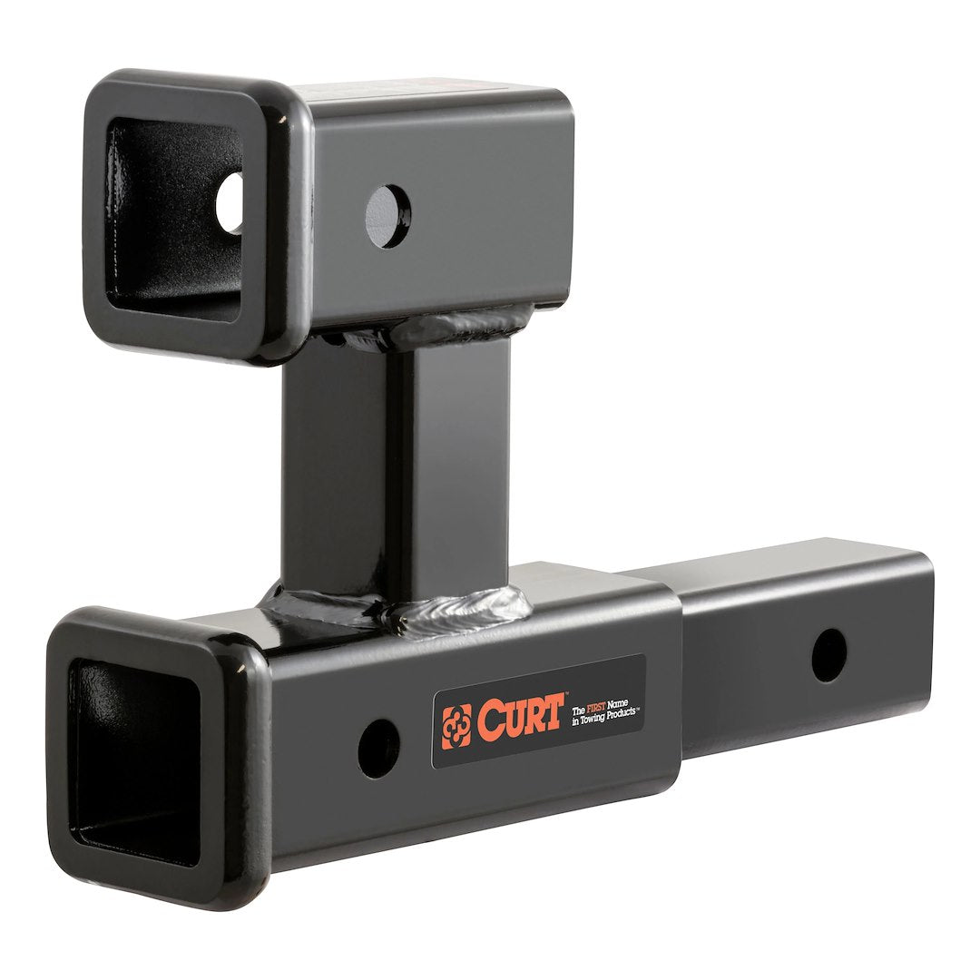 CURT Manufacturing Dual Receiver Extender (Part #45792) for Enhanced Towing Flexibility