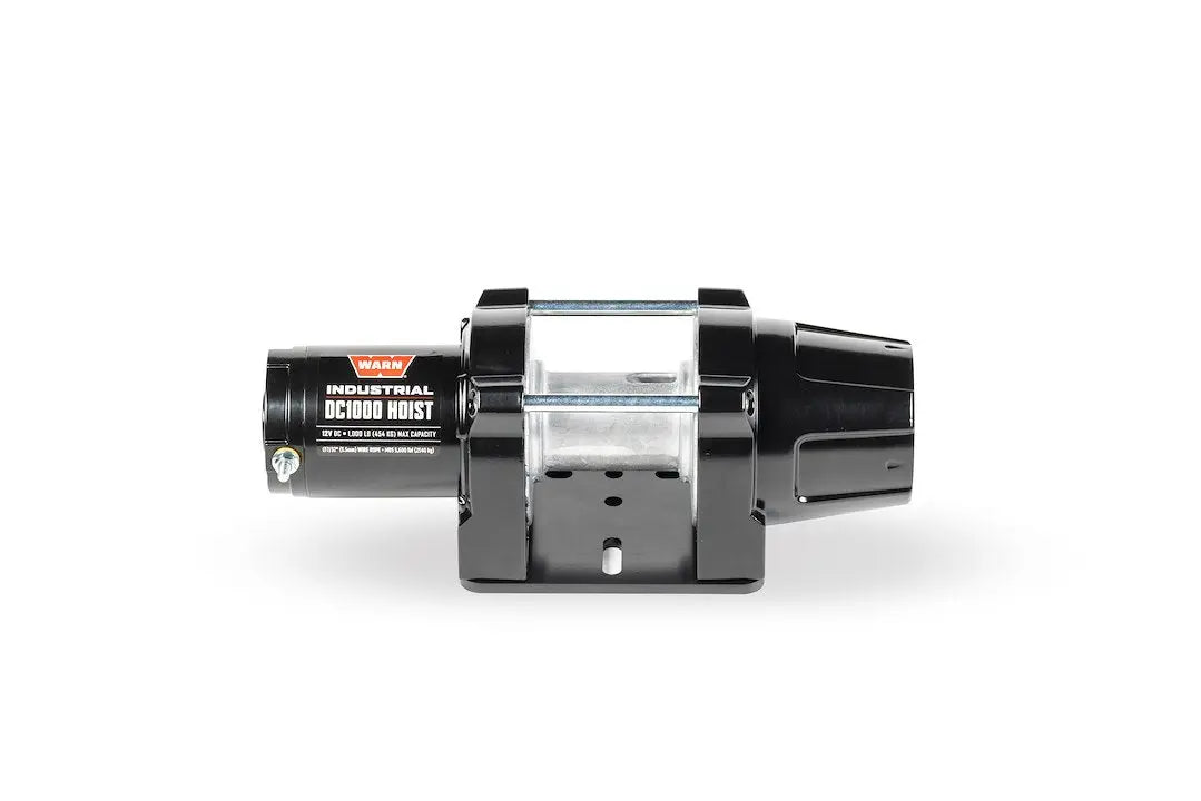 WARN IND. Hoist DC1000 12V Short Drum - Heavy Duty Electric Winch