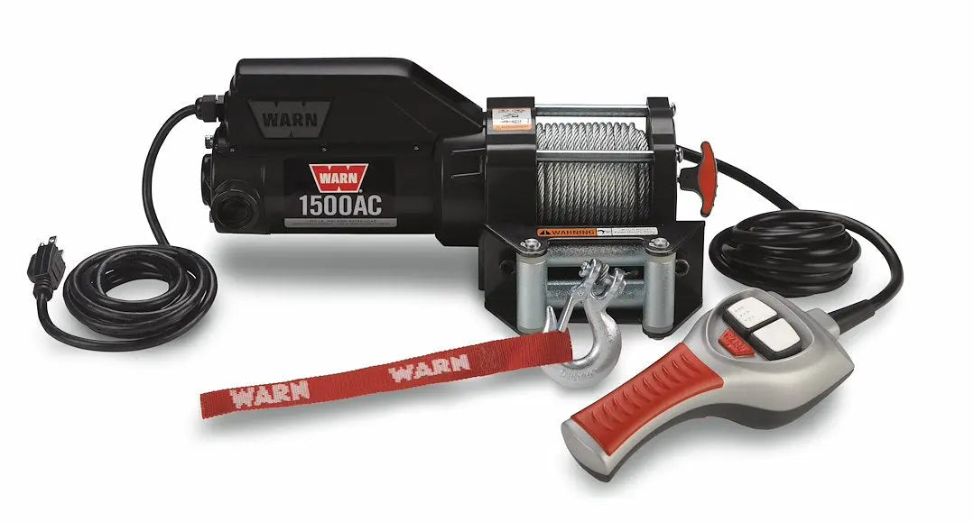 Warn Industries 85330 1500 lb Capacity Electric Winch Assembly