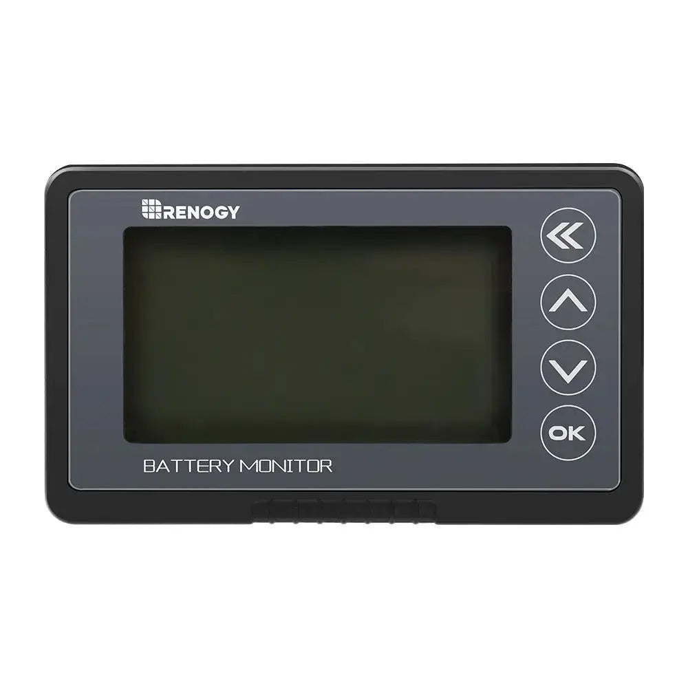 Renogy 500A Battery Monitor with Shunt – Accurate Battery Management for Off-Grid and RV Systems