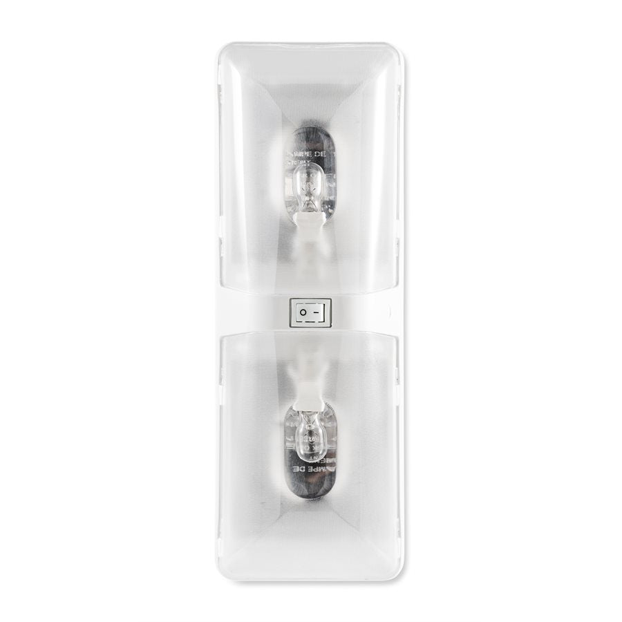 Camco Double Dome Light - Model 41320 for RV and Marine Use