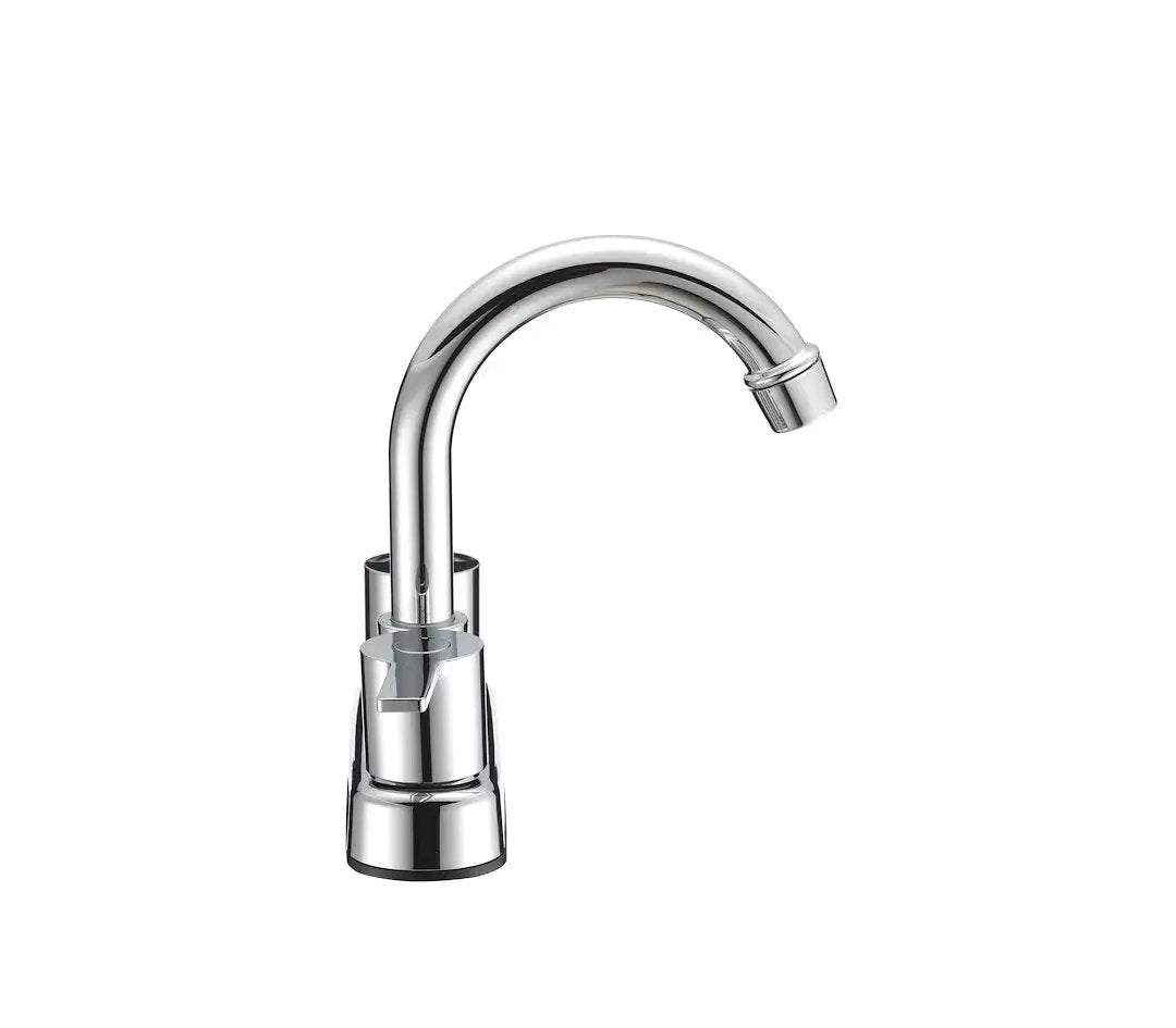 DURA FAUCET DFPB155MCP Modern Arc Spout RV Bar Faucet with Chrome Finish by DURA FAUCET