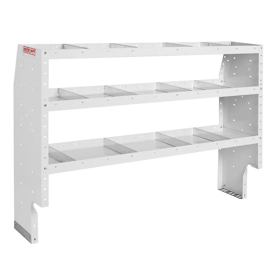 WeatherGuard HD Adjustable 3-Shelf Utility Cart 60x44x16 inches