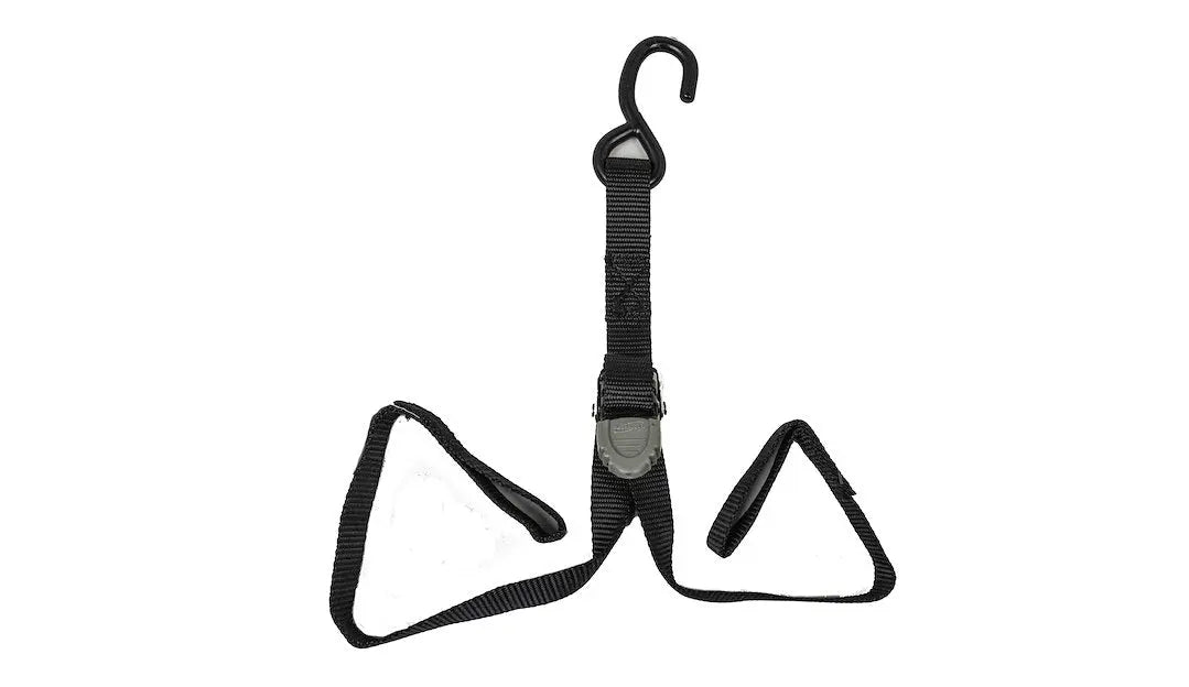 IMMI PRO Series Bow Tie-Down with Loop E - Heavy-Duty Tie-Down Strap for Secure Cargo