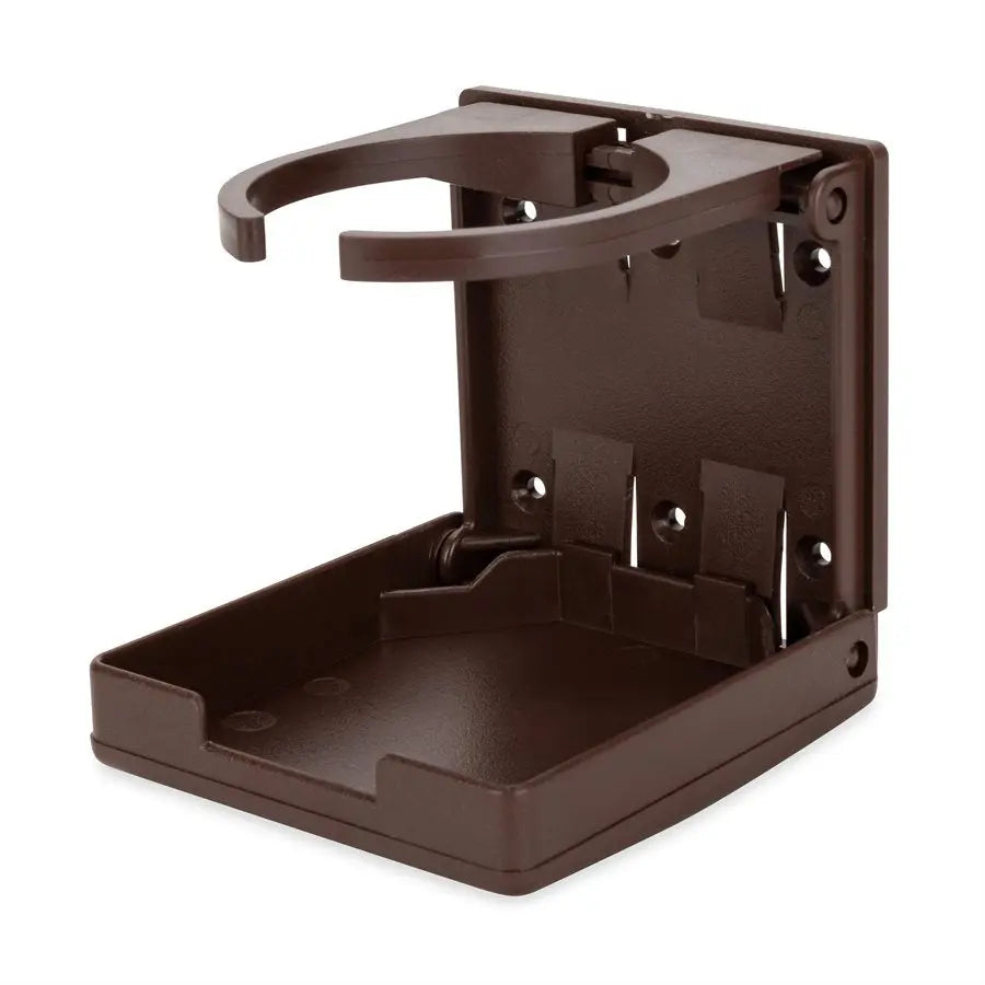 Camco Adjust Drink Holder Brown - Convenient Beverage Access for RVs and Camping