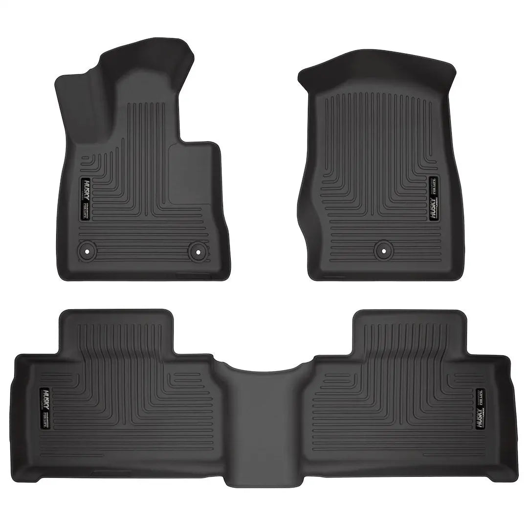 HUSKYLINER 99321 Front and Rear Floor Liners for 2020 Ford Explorer – Black