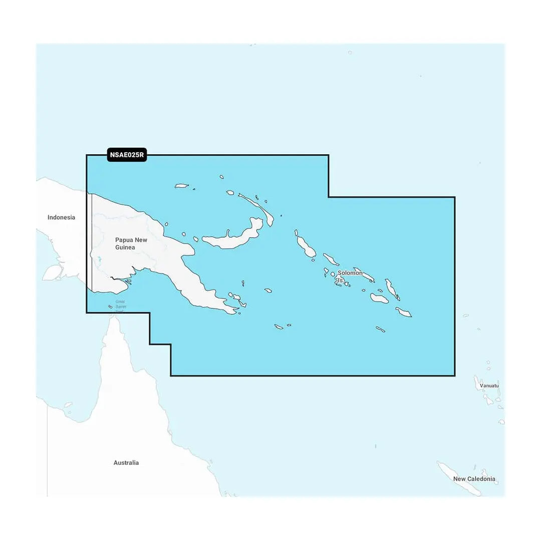 Garmin Carto Papua New Guinea & Solomon Islands Map Update - Part #010C122320