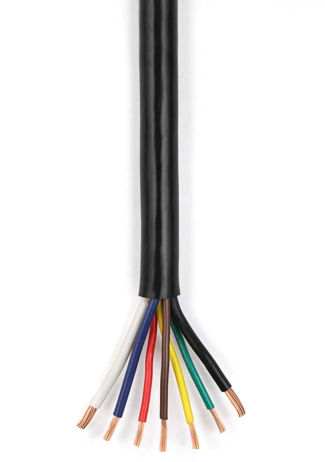 EAST PENN 04915 7-Way Trailer Cord - 100 Feet Multi-Gauge Power Cable