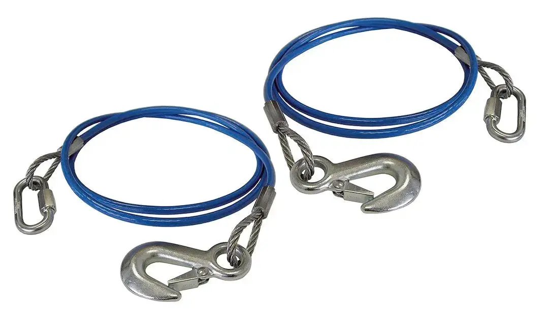 RoadMaster 64576 76 ft Safety Cable for Heavy-Duty Towing and Trailer Security by ROADMASTER