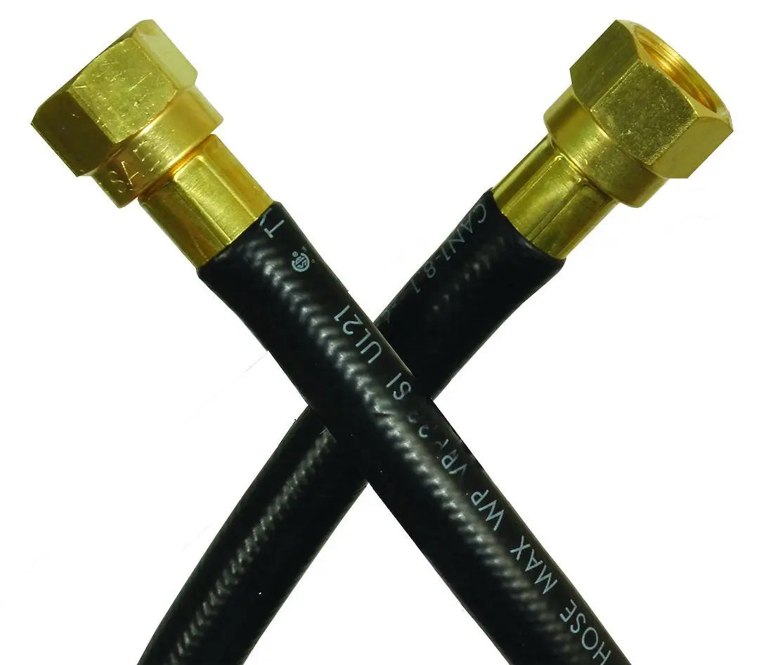 JR Products 0730945 1/4 Inch OEM LP Supply Hose, 72 Inches Length