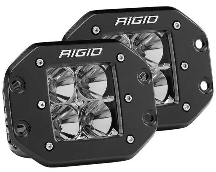 Rigid Industries D-SRS Pro Flood Fan Model 2 for Off-Road and Work Vehicles