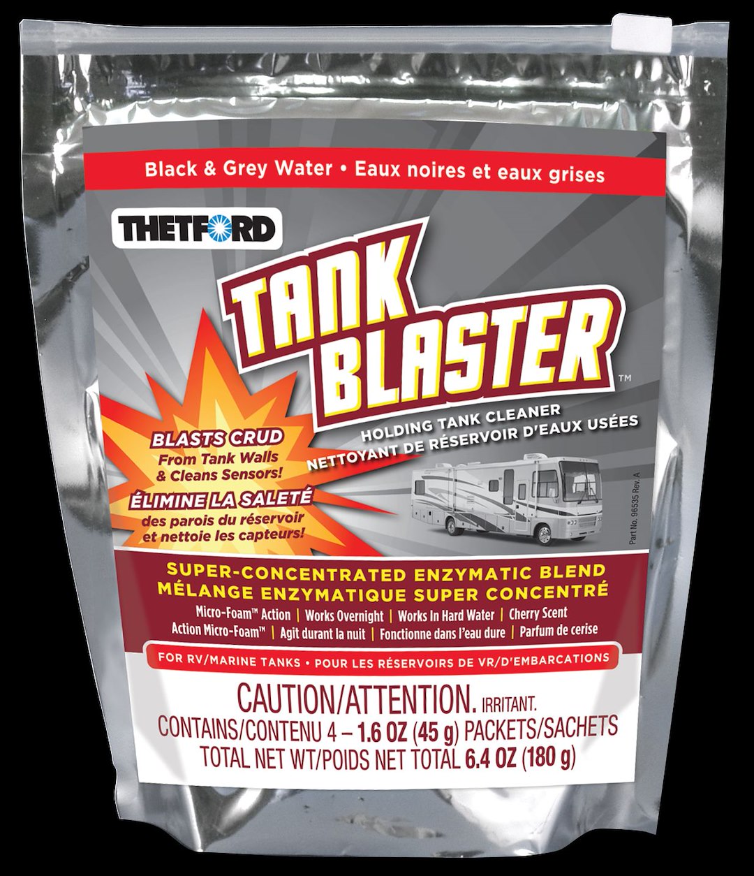 DAVE CARTER 50420 Tank Blaster Bilingual - Heavy-Duty Cleaning Solution