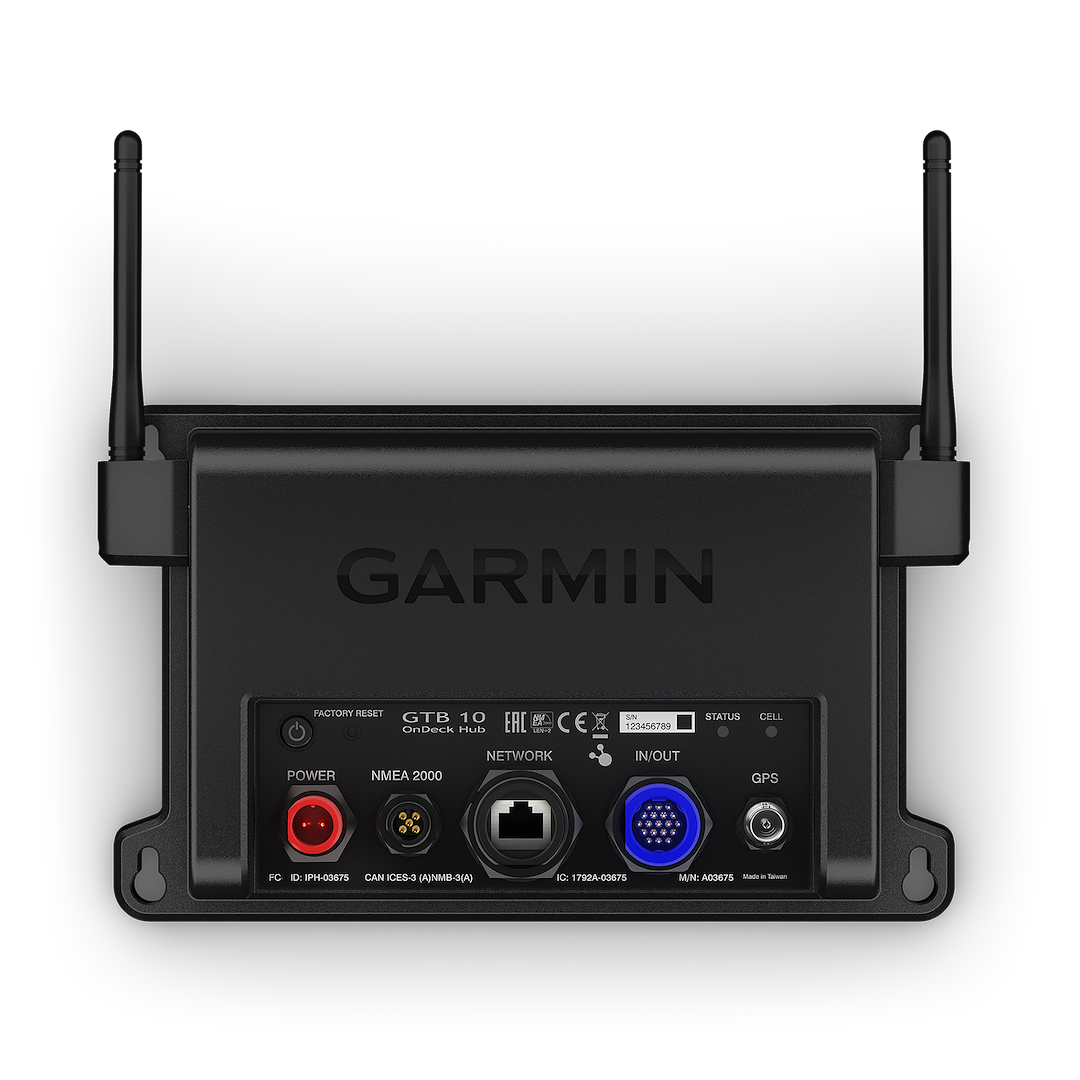 Garmin Elec. ONDECK System Hub GTB 10 – Marine Vessel Control and Connectivity