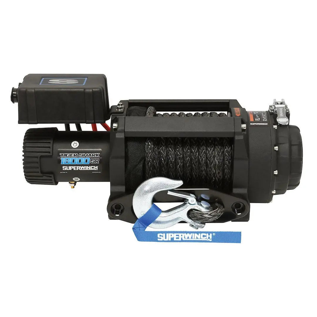 Superwinch 18,000 lbs. 12VDC Winch with 1/2 in. x 90 ft. Steel Cable - Model 1518001