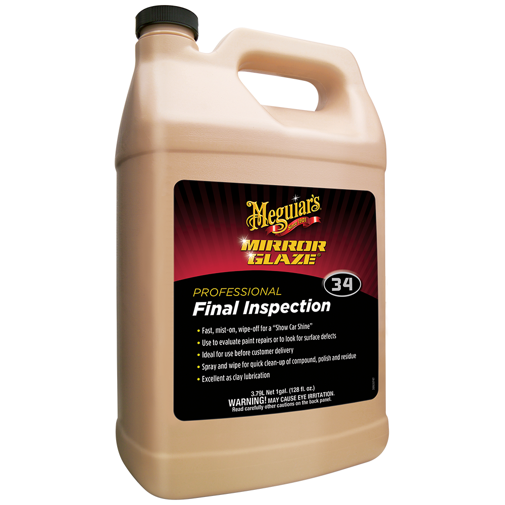 MEGUIARS WAX Final Inspect Gal#23 - Premium Car Detailing Product