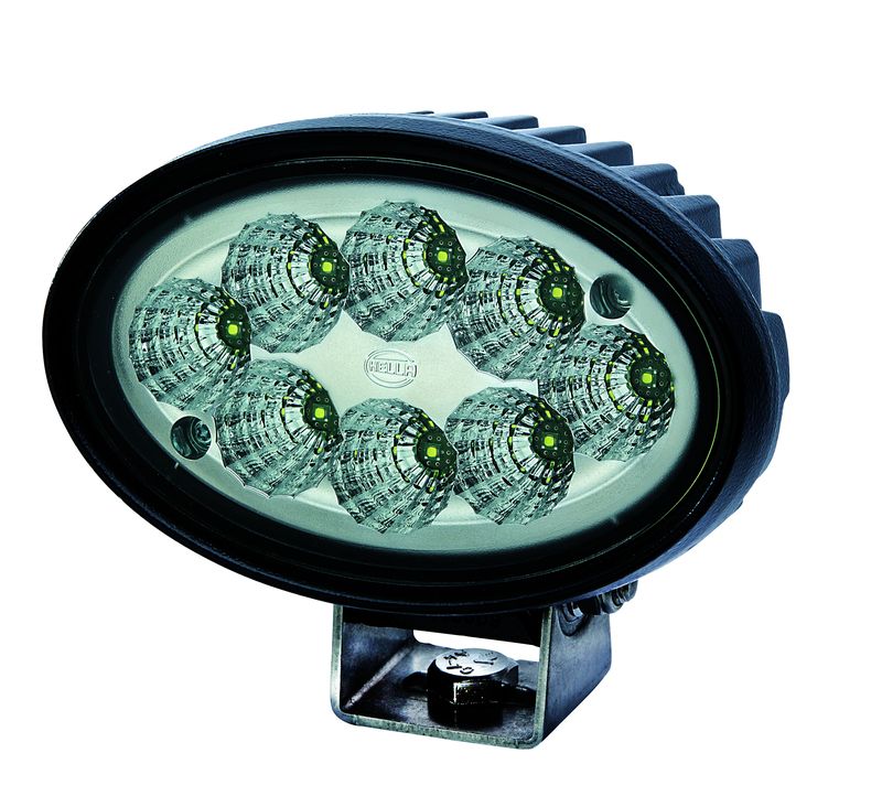 HELLA Worklight Oval 100 LED GE - Durable LED Work Light for Professional Use