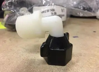Shurflo 2443366 Elbow Fitting for Plumbing and Pump Systems