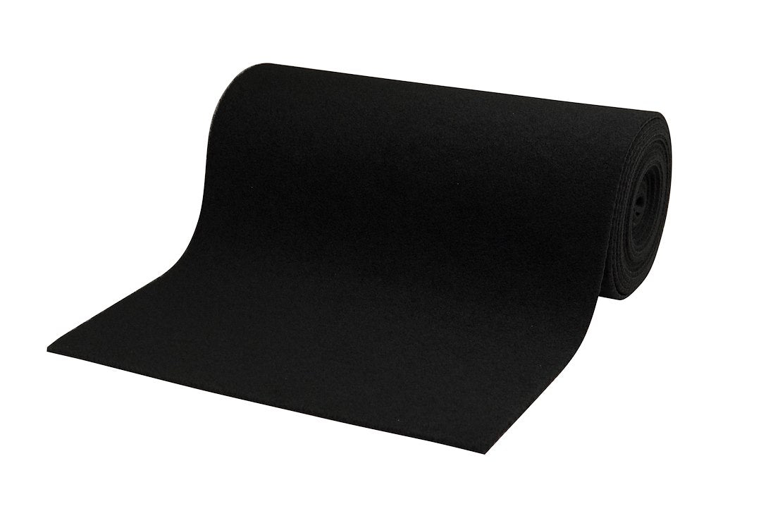 C.E. Smith Black Carpet Roll, 45.72 inches x 20.32 inches x 20.32 inches, 0.48 lbs
