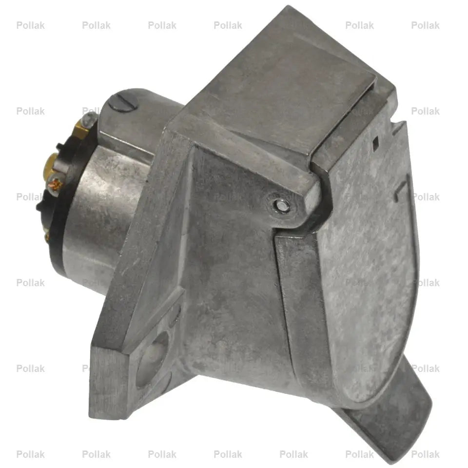 Pollak 7-Way Connector Socket - Reliable Trailer Wiring Solution