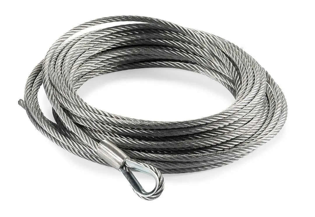 Warn Industries 1/4 inch x 50 ft Wire Rope (Part #111382)