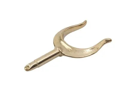 Sea Dog Brass Ribbed Horn Oarlock 2' – Durable Marine Equipment