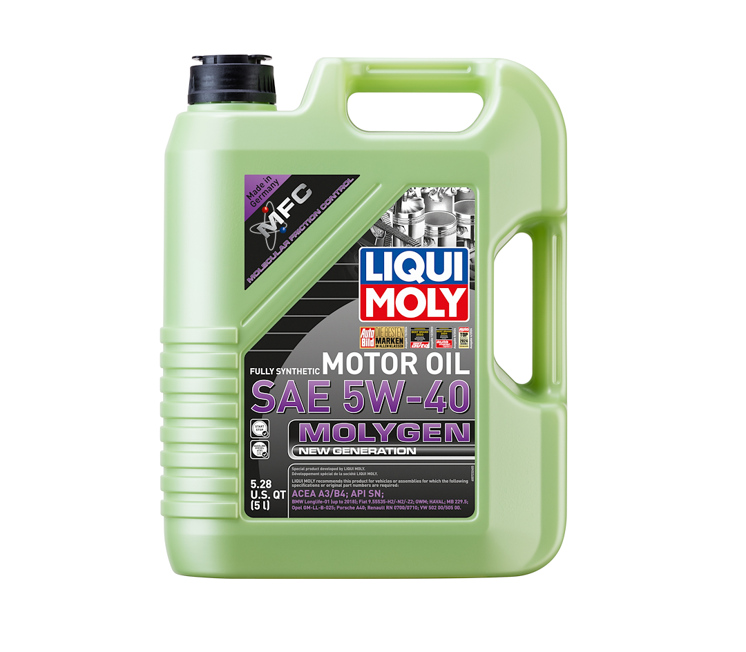 LIQUI MOLY Molygen New Generation 5W-40 Synthetic Motor Oil