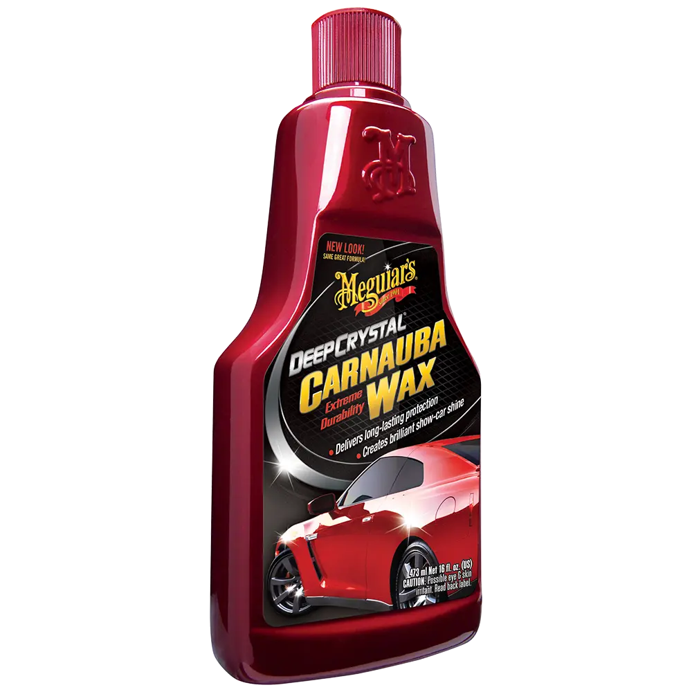 MEGUIARS WAX Deep Crystal Car Wax 16 oz – Superior Paint Protection and Shine
