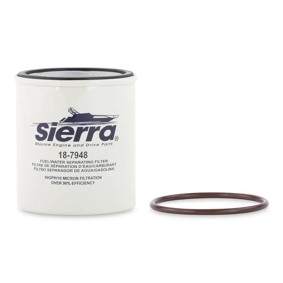 SIERRAMARINE 10 Micron Fuel Filter (Part #187948) for Marine Engines