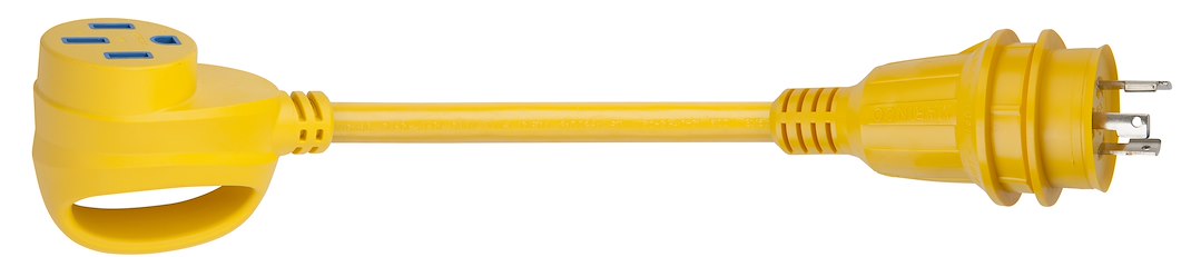 Marinco 50A 3-Prong Generator Adapter (Part No. 173ARV)