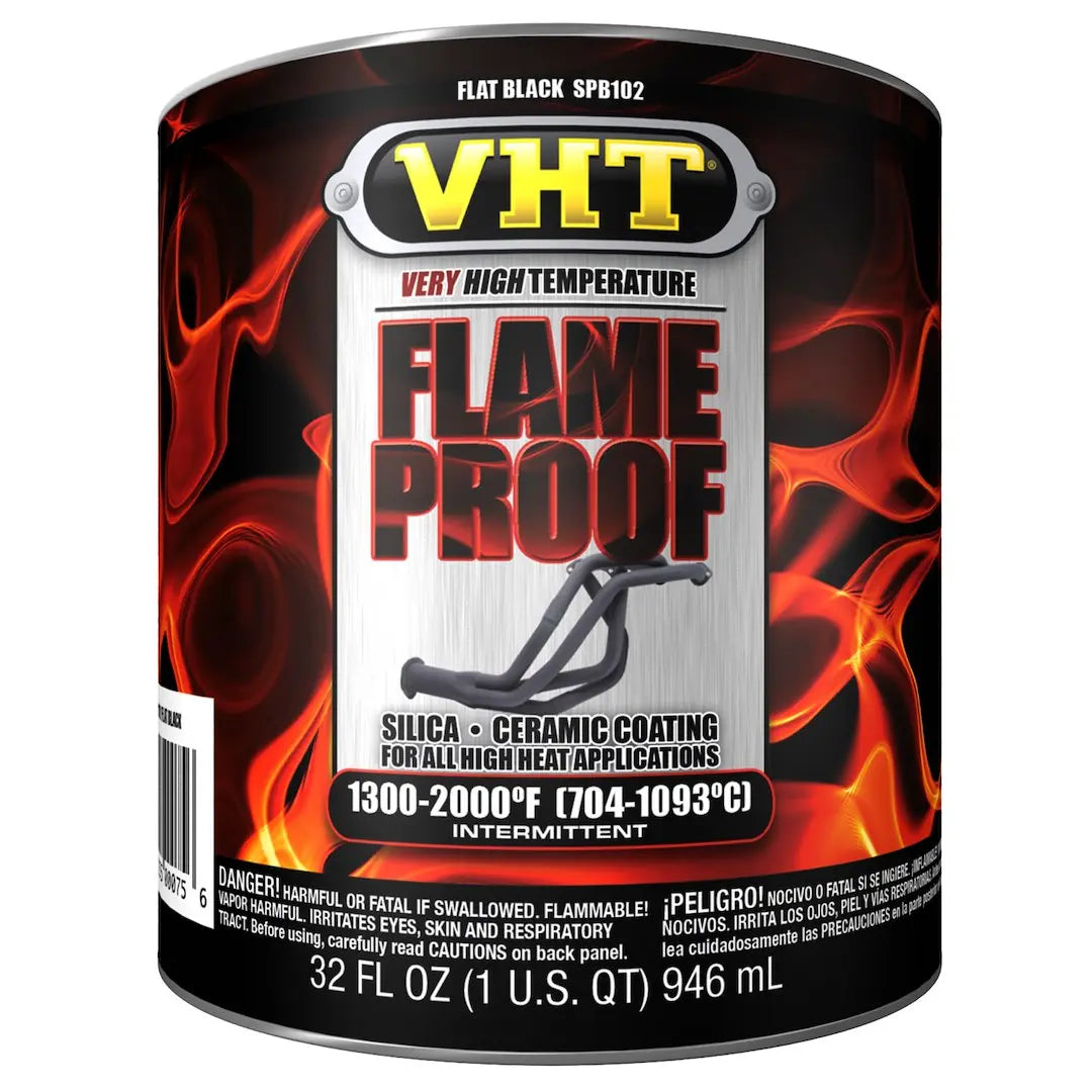 VHT Satin Black 1 Quart Paint (Part Number: SPB102)