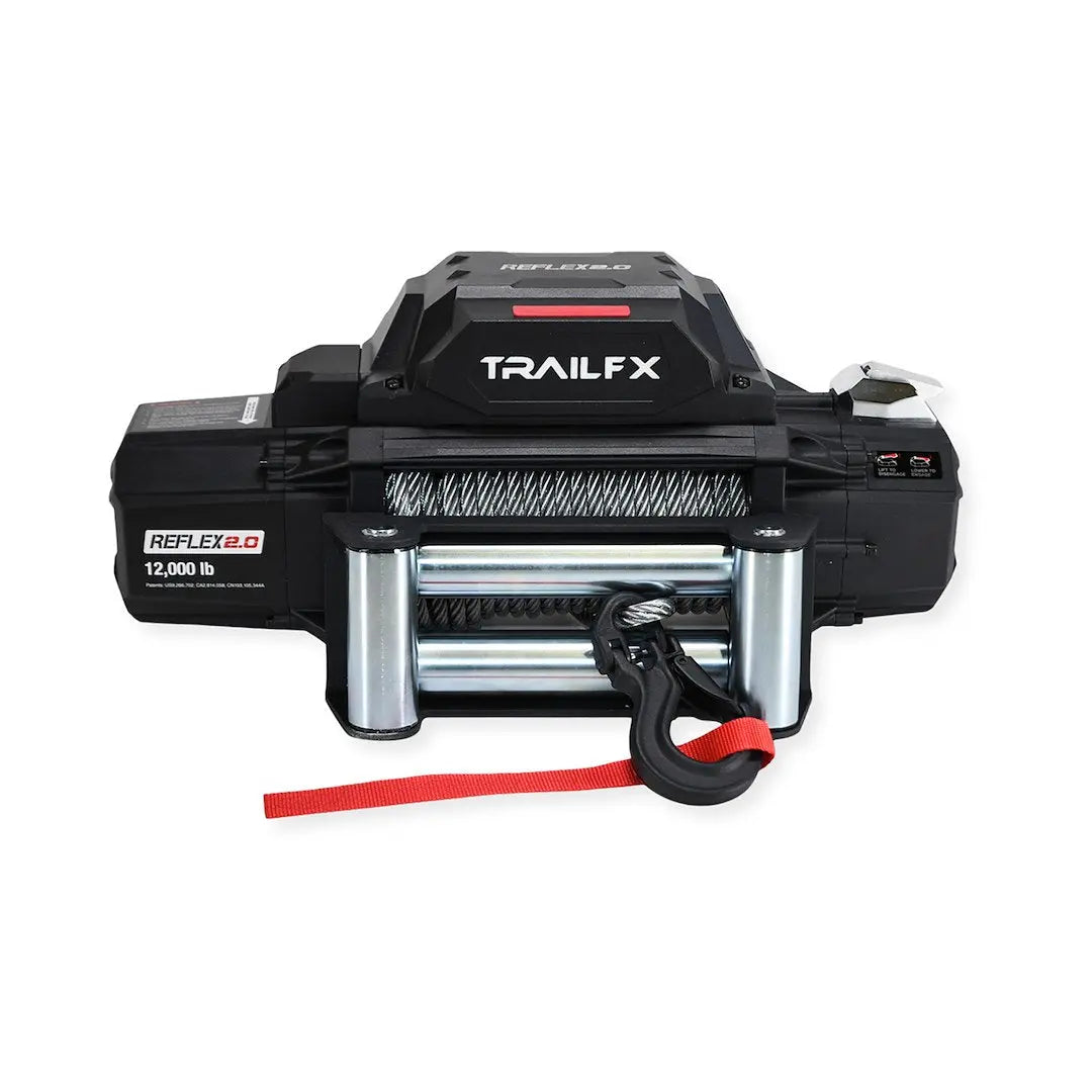 TrailFX Reflex 2.0 Winch 12,000 lb Capacity with Steel Wire - Model WR212B