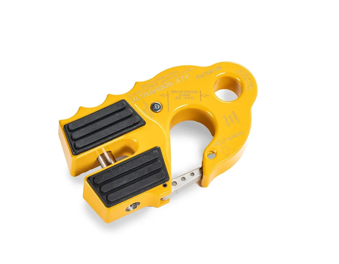 Factor 55 Ultrahook XTV – Yellow Heavy-Duty Winch Hook for Off-Road and Recovery
