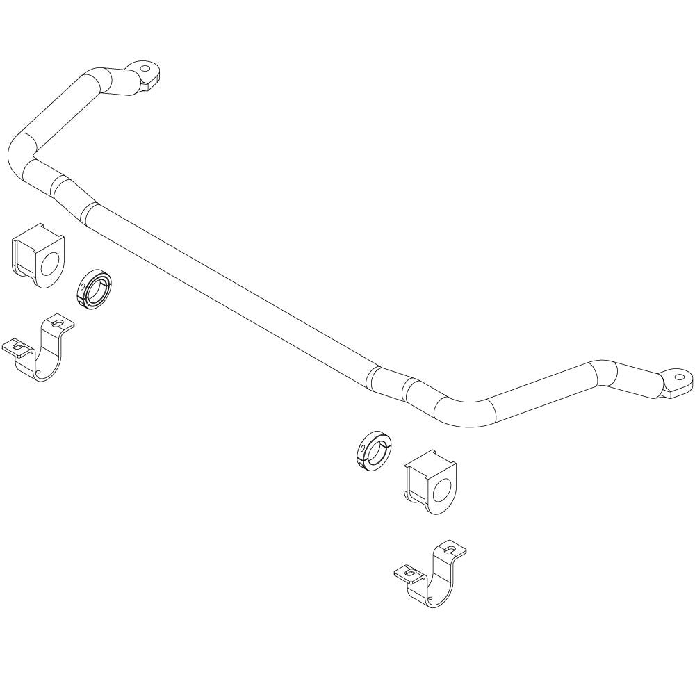 RoadMaster Sway Bar Kit 1139-101 for Enhanced Vehicle Stability