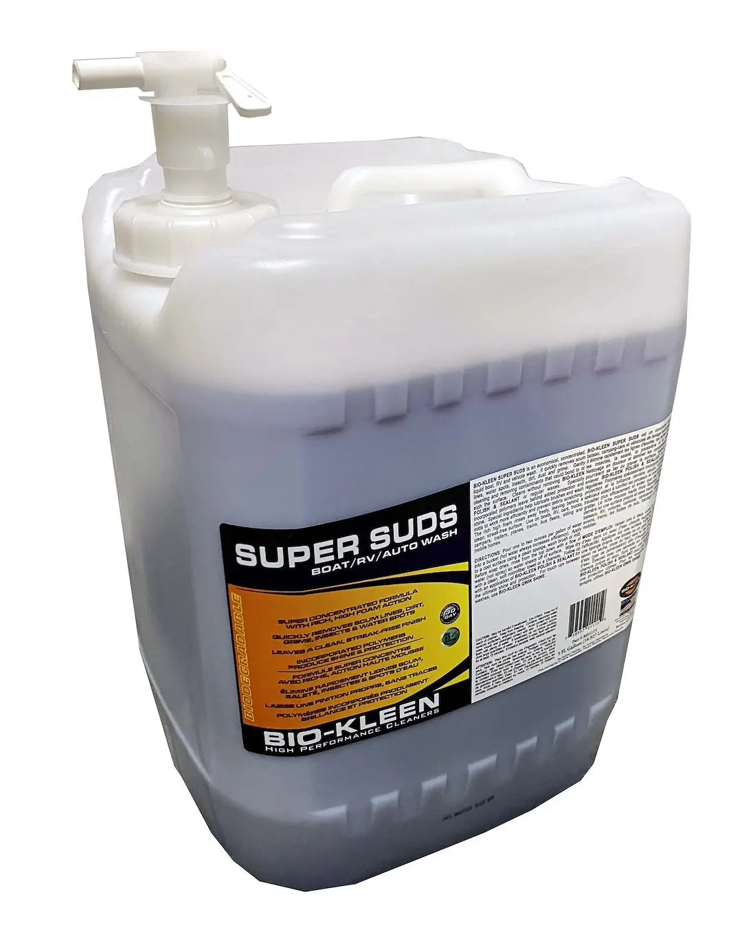 BIO-KLEEN M01115 Super Suds 5 Gallon Industrial Cleaner