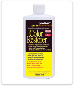 LIFE INDUST. Fiberglass Color Restorer 16 oz. - Restores and Protects Fiberglass Surfaces