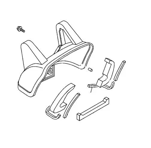 Yamaha Motor 7CH-228C0-00-P0 CVR Assembly for Marine Engines