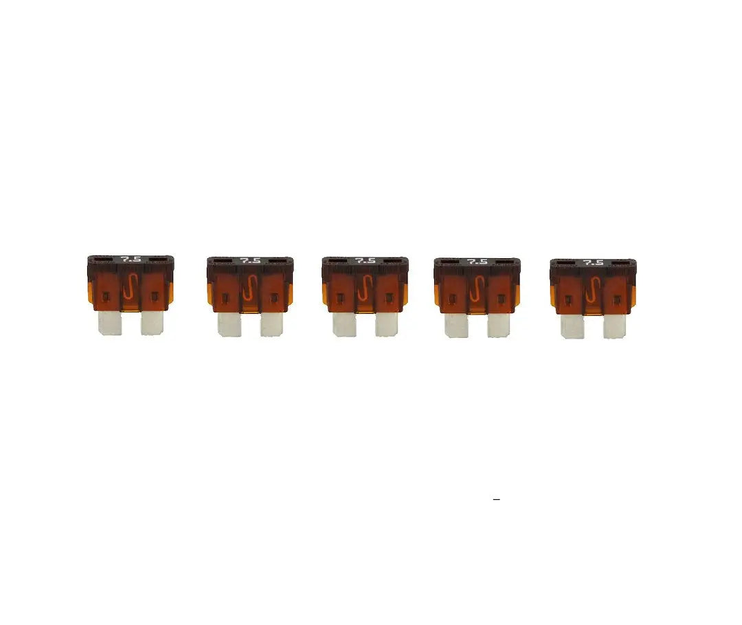 BUSSMANN BPATC712RP 5 Pack of ATC/Blade Fuses for Automotive and Electrical Applications