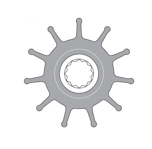 Johnson Pump Impeller Kit F8 Neoprene - Part Number 09819B