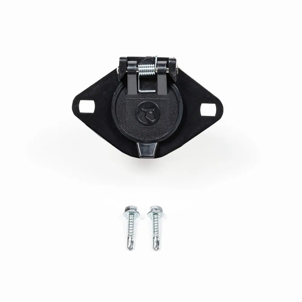 Blue Ox BX88413 6-Pin Plastic Connector Kit for Trailers and Towing Equipment