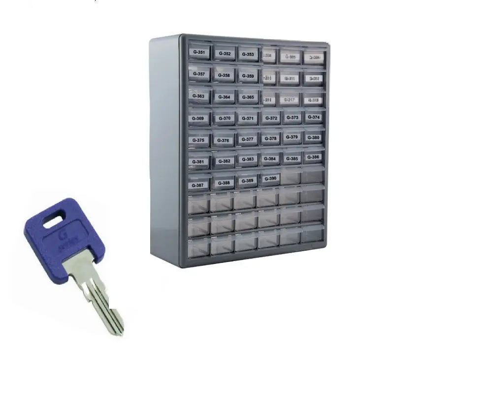 AP Products G-Series Key Cabinet with Drawers - Secure Storage Solution