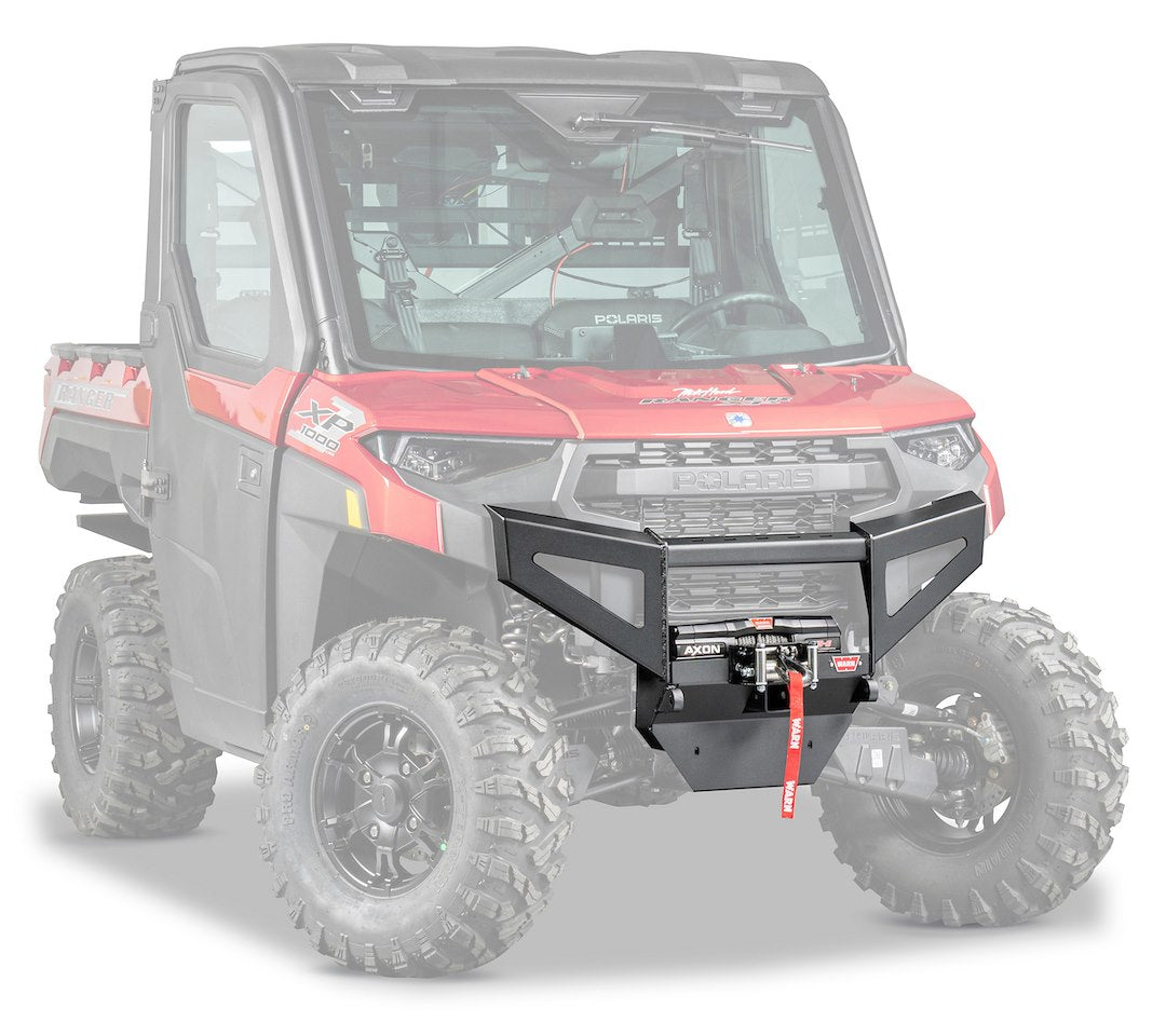 WARN Industries 112236 Poly Front Bumper Kit for Polaris Ranger 1000