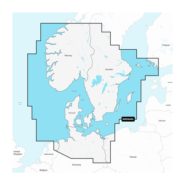 Garmin Carto SKAGERRAK & KATTEGAT Navioni - Part Number 010C127420