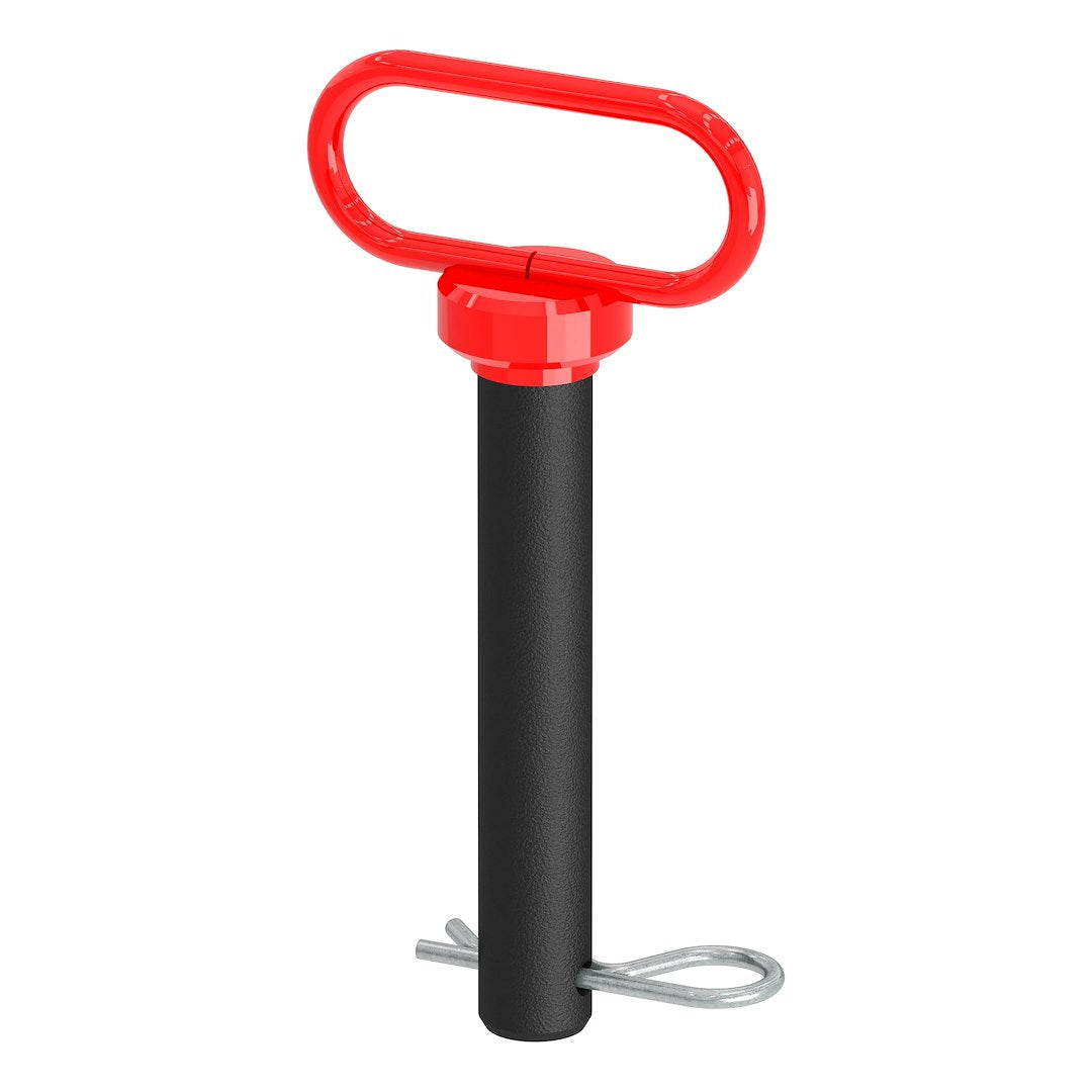CURT Manufacturing 45803 1' Clevis Pin with Handle and Clip for Heavy-Duty Applications
