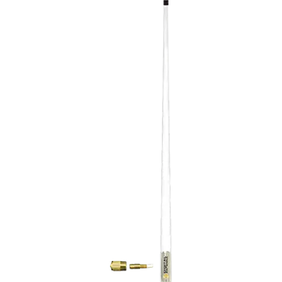 DIGITAL ANTN 4' 4DB VHF Antenna White (Part #528VW)