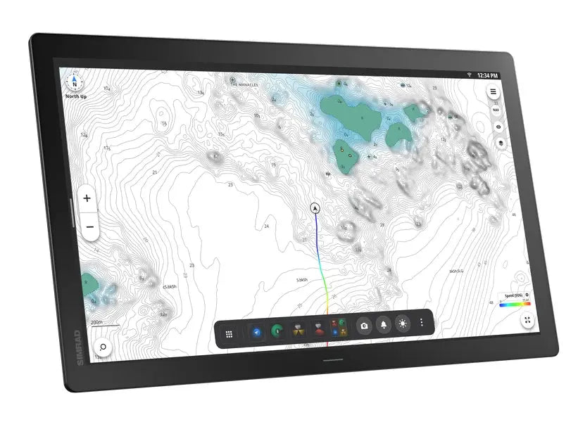 Simrad NSO 4-24 MFD Worldwide Basemap Navigation System
