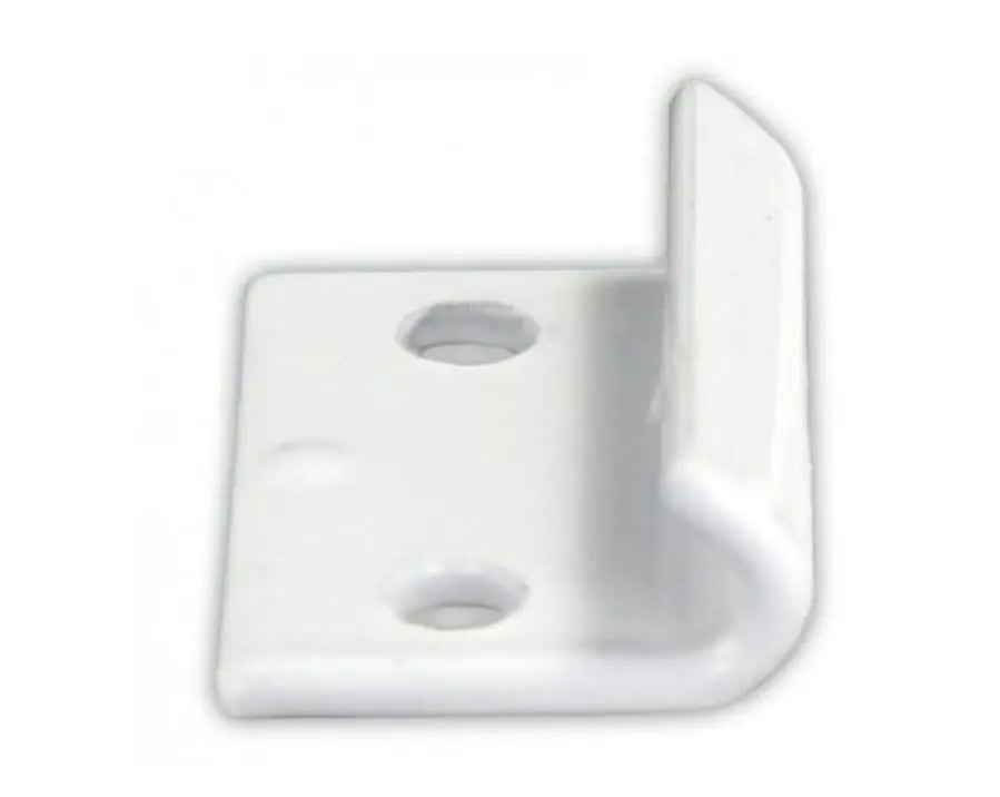 JR Products FLD DN Cumper Catch White - Part Number 10855