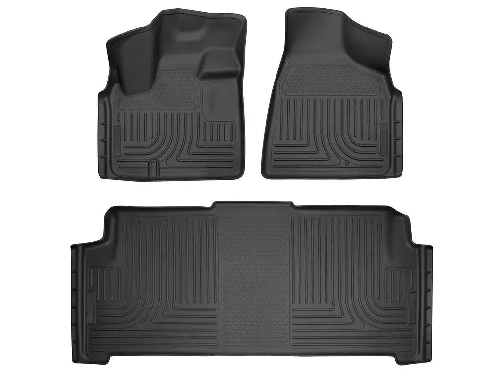 Huskyliner WB Front & Second Seat Floor Liner for Chrysler Town & Country and Dodge Grand Caravan