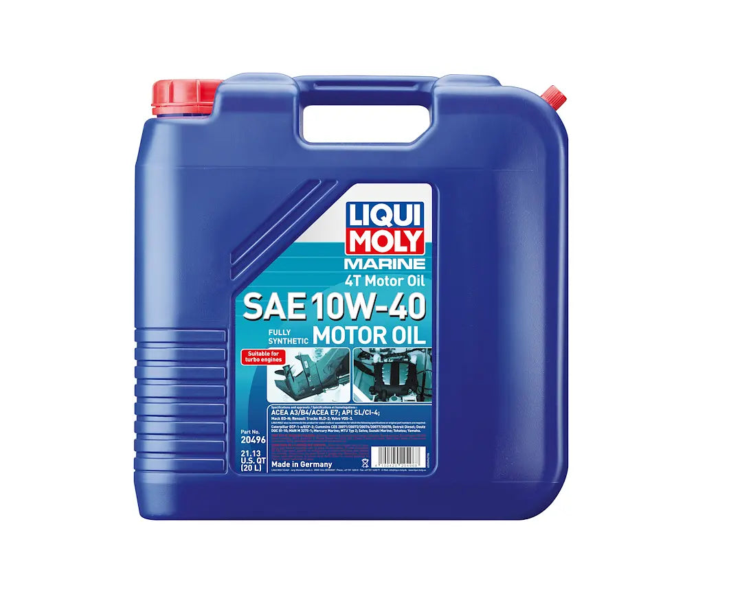 Liqui Moly Marine 4T Motor Oil 10W-40 - High-Performance Marine Engine Lubricant