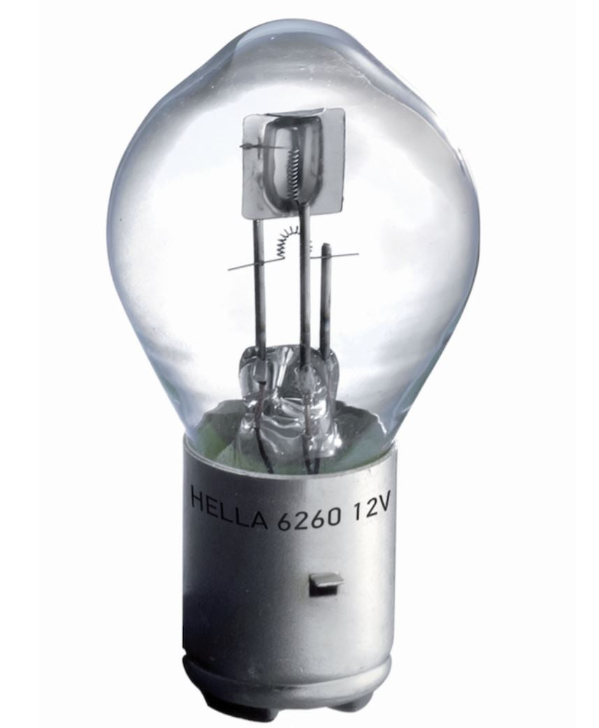 HELLA Bulb 6260 12V 60/60W BA20D B11 S2 – Reliable Automotive Lighting Solution